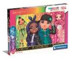 Clementoni Brilliant PUZZLE Rainbow High: Jade, Kryštál, River a Stella