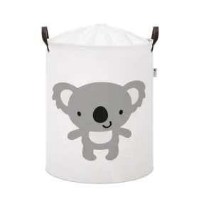 Sipo Kôš na hračky so šnúrkou skladací bavlnený 43L Koala (SPBT026)
