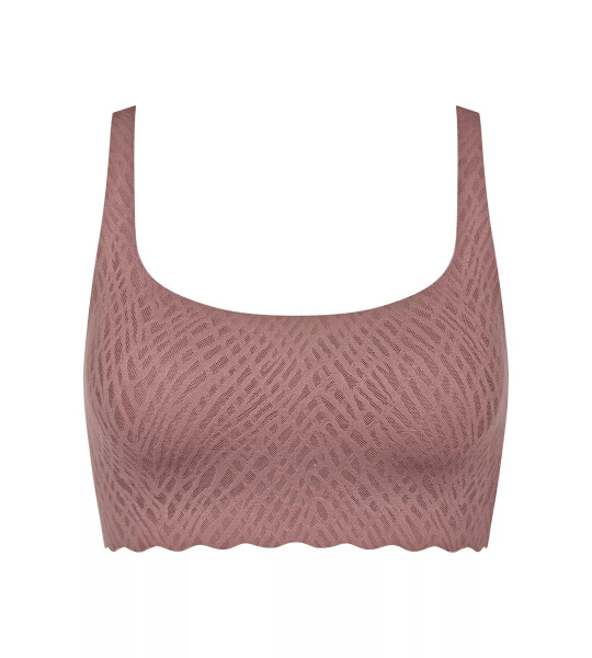 ZERO Feel Bliss Top - BROWN - hnedá 1141 - SLOGGI BROWN M