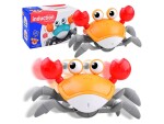Mamido Interaktívny utekajúci krab oranžový