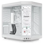 HYTE Y70 Touch biela / E-ATX / 1x USB-C 3.2 / 2x USB-A 3.2 / bez zdroja / displej / priehľadná bočnica (CS-HYTE-Y70-WW-L)