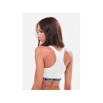 GUESS podprsenka Logo Band Sports Bra biela