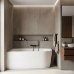 REA - Voľne stojaca akrylátová vaňa SYDNEY BELLANTO ľavá 150cm REA-W0250