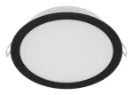 Meson 80mm čierne / LED podhľadové svietidlo / okrúhle / 5,5 W / 3000K (SKL000524085)