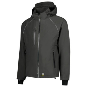 Bunda Tech Shell unisex tmavo šedá 5XL