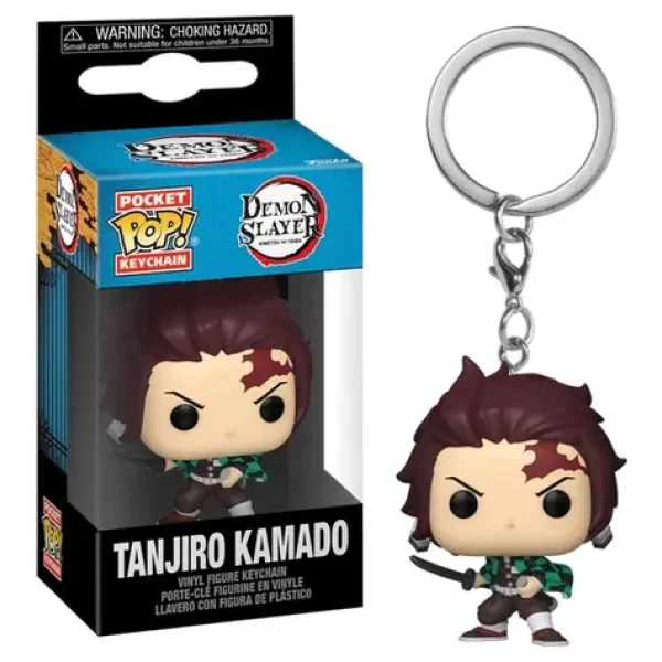 Funko POP Keychain: Demon Slayer-Tanjiro