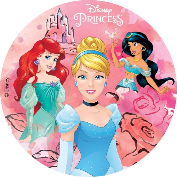 Fondánový list Disney princezny 20 cm - Dekora