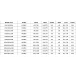 MEXEN/S - Lunar L Duo sprchovací kút dvere krídlové 85 x 80, transparent, zlato 834L-085L-080P-50-00