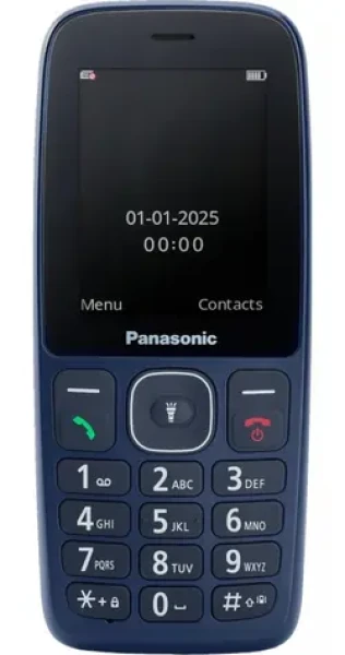 Panasonic KX-TF400EXC modrá / Tlačidlový telefón / 4G