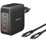 INTENSO Power Adapter 140W čierna / Nabíjací adaptér / USB-C kábel 2m / 140W / 5A (7814010)