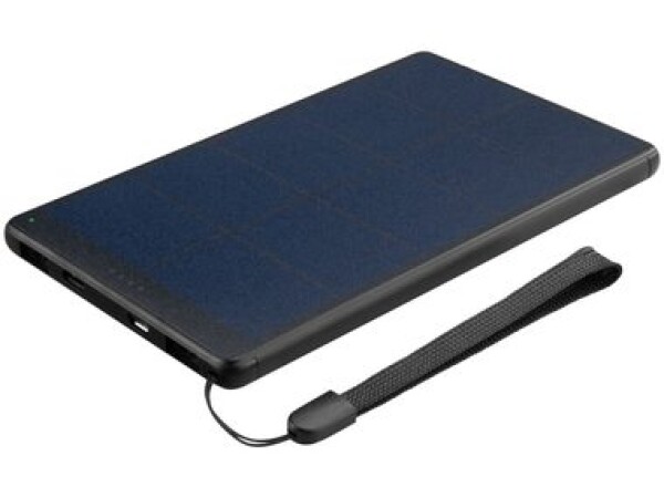 Sandberg Urban Solar Powerbank 10000 mAh / solárne dobíjanie / 1x USB-C / 2x USB-A / 1x micro USB / čierna (420-54)