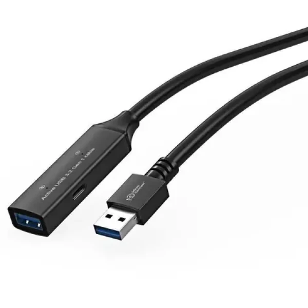 MicroConnect Active predlžovací kábel USB3.0 A (M) - USB3.0 A (F) 10m čierna / 5000Mbit/s (USB3.0AAF10A)