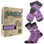 VOXX ponožky Trondelag set fialové 1 ks 35-38 117513