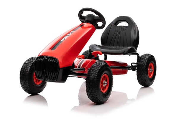 Mamido Červený Pedálový Gokart G208