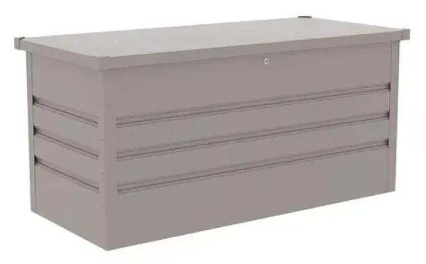 G21 Denver šedá / Záhradný box / Plechový / Objem 280 l (ZB-G21-350S)