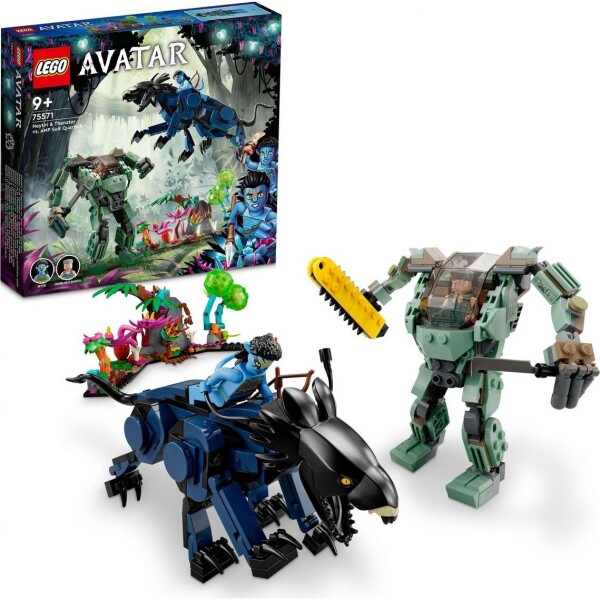 LEGO® Avatar 75571 Neytiri a thanator vs. Quaritch v AMP obleku