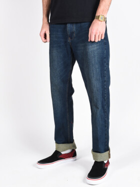 RVCA WEEKEND DENIM oil blue značkové pánske džínsy - 30