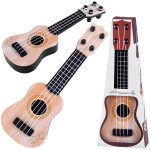 Mamido Detská mini gitara ukulele 25 cm červená