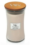 WoodWick Vanilla amp; Sea Salt 609.5g - váza veľká / doba horenia: až 120 h (5038581055305)