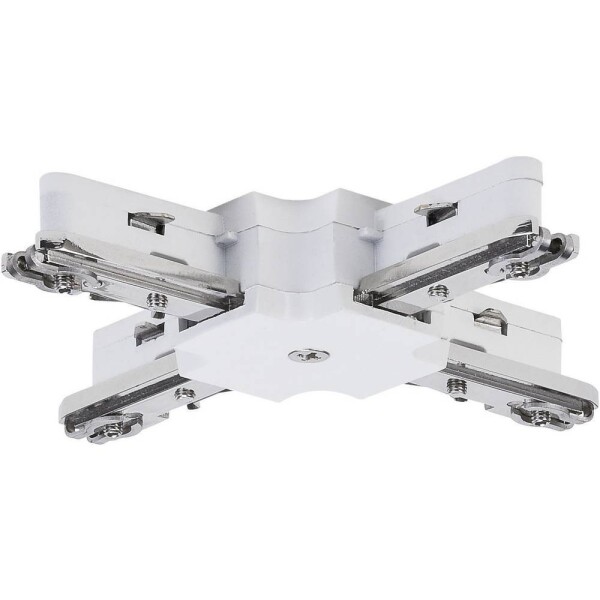 Paulmann 97687 vysokonapäť. komponent pre lištové systémy krížová spojka biela; 97687