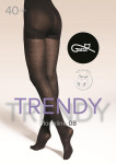 Pančuchy Gatta Modeline wz.08 40 den 5-XL nero 5-XL