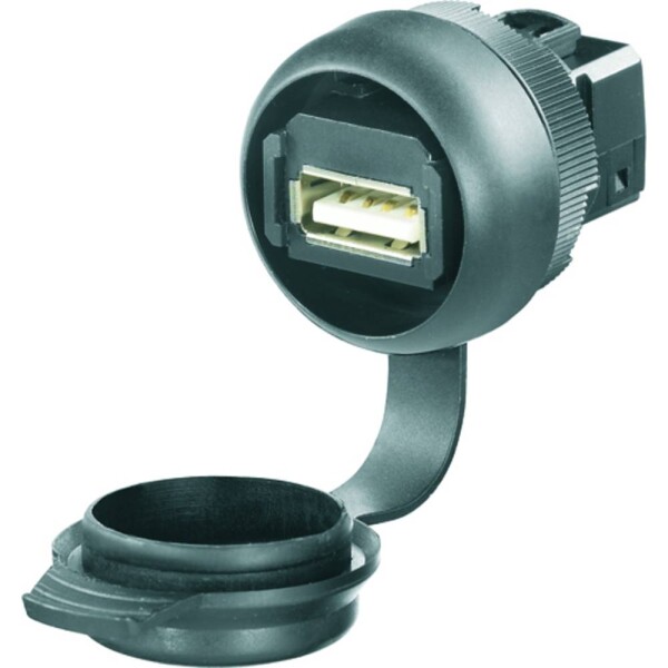 Weidmüller IE-FCM-USB-A dátový zástrčkový konektor pre senzory - aktory, 1018840000-10, 10 ks; 1018840000-10