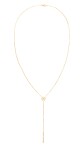 Tommy Hilfiger Moderný pozlátený náhrdelník Bar Chain 2780998