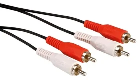 Value / Prepojovací kábel / 2x cinch (M) - 2x cinch (M) / 2,5 m (11.99.4333)