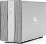 OWC Mercury Elite Pro Dual with 3-Port USB Hub, Drive Enclosure (silver, USB 10Gb/s External Storage Solution)