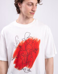 Thinking MU Flower Pot Red Eric Tee WHITE XL