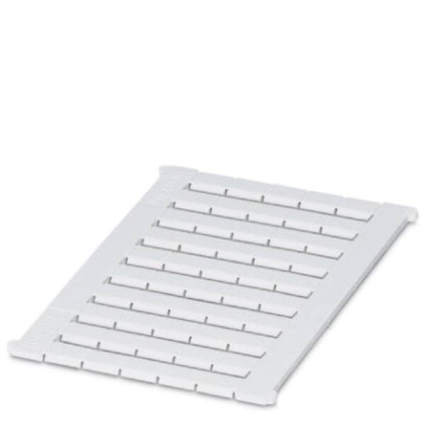 Flat zack marker sheet ZBFM 8/WH:UNBEDRUCKT 0800734 Phoenix Contact; 0800734