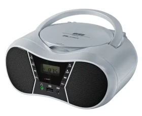 LILA2 strieborná / Rádio / CD / USB / Bluetooth (RTV-EL-RM09-06)