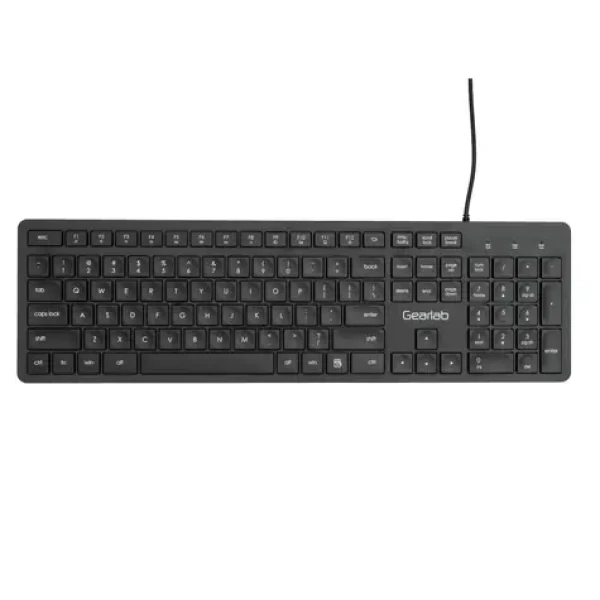 Gearlab G220 US layout čierna / drôtová klávesnica / USB / US Layout (GLB211202)