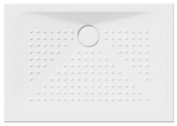 GSI - Keramická sprchová vanička, obdĺžnik 100x70x4cm, biela ExtraGlaze 47100711