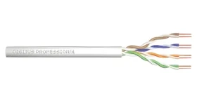Digitus ACU-4511-305 sivý / Inštalačný kábel / Cat.5e / U/UTP / AWG 23/1 / 305 m (ACU-4511-305)