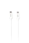Fonex USB-C na Lightning biela / Kábel / 15 W / 1,2 m