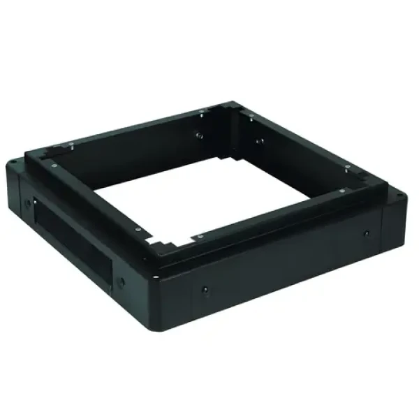 Lanview RAP120BL čierna / Podstavec pre rozvádzač / 800 x 800 mm / nosnosť 1000 kg (RAP120BL)