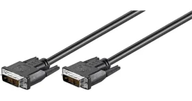 MicroConnect Kábel DVI-D (18+1) Single Link Full HD 1m čierna (MONCCS1)