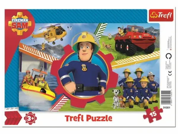 Trefl - Puzzle - Požiarnik Sam
