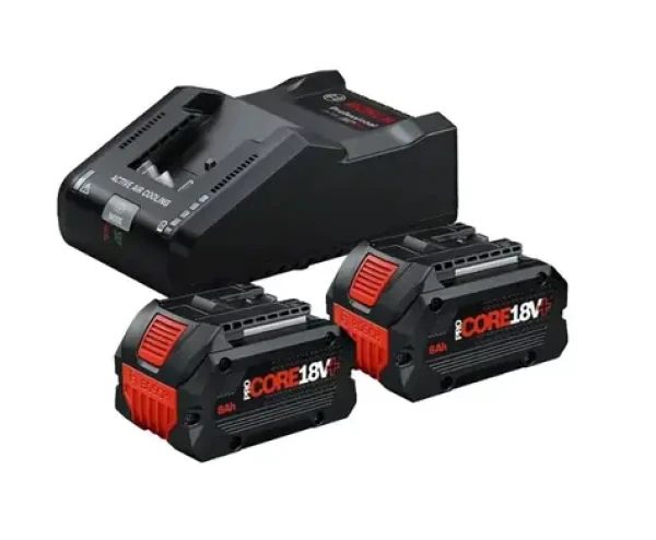 BOSCH 1600A02X03 / Štartovacia sada 2× ProCORE18V+ 8.0Ah + nabíjačka GAL 18V-160 (1600A02X03)