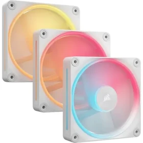 Corsair iCUE Link LX120- R RGB 3ks biela / 120mm / Hydraulic bearing / 400-2400 RPM /35.1 dB (CO-9051054-WW)