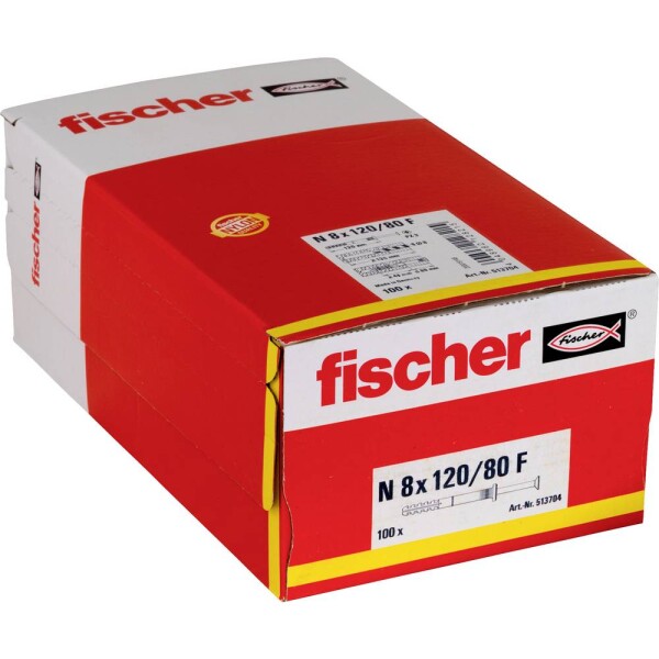 Fischer klincová hmoždinka 120 mm 8 mm 513704 100 ks; 513704