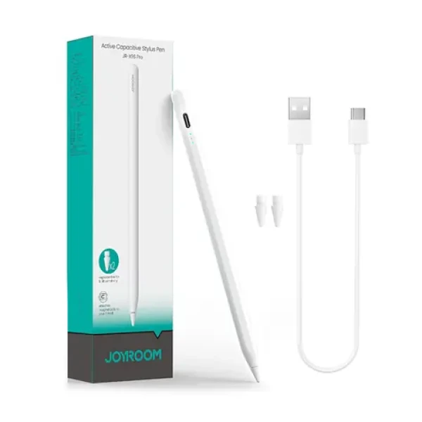 Joyroom JR-X9S Pro / aktívny stylus pre Apple iPad biela / 2 náhradné hroty (6956116781521)