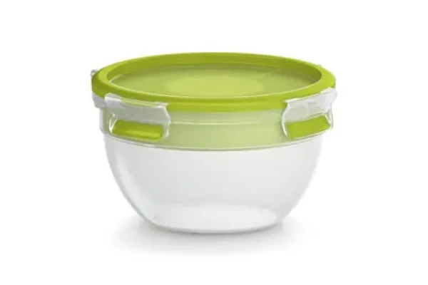 TEFAL Master Seal TO GO K3100112 zelená / Kruhová dóza na jedlo / 1 L / plastová / Bez BPA (K3100112)