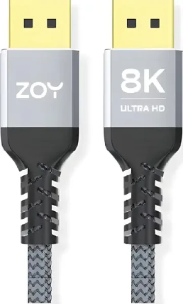 ZOY ZCD18 sivá / Kábel DisplayPort - DisplayPort / 1,8 m (ZCD18)