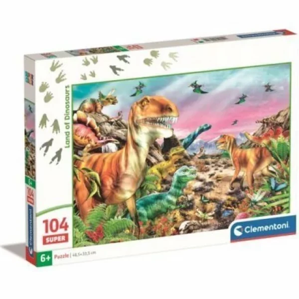 Clementoni PUZZLE Krajina dinosaurov