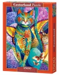 Castorland 151448 Puzzle Maľovaná mačka