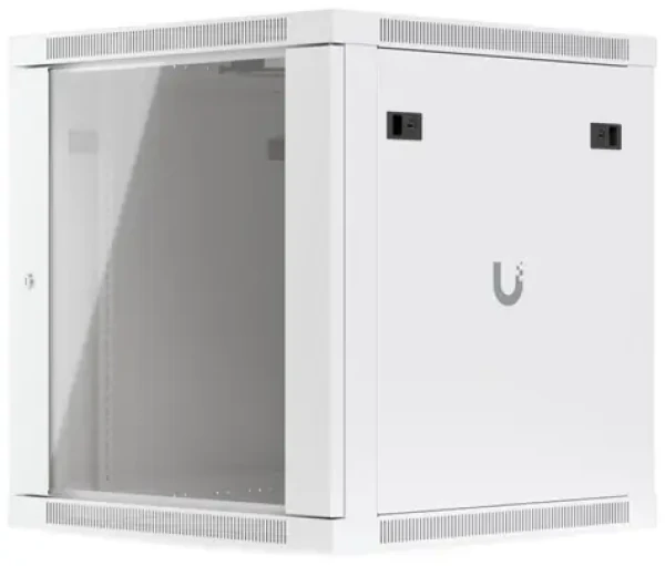 Ubiquiti UACC-Rack-12U-Wall-600-G biela / Nástenný rozvádzač / 19" / 12U / 600 mm / aktívne chladenie (UACC-Rack-12U-Wall-600-G)