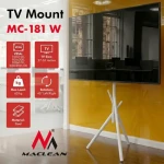 MC-181 W biela / Podlahový stojan pre TV / 27-55" / nosnosť 60 kg / VESA 200x200 / otočný 45 ° (MC-181 W)