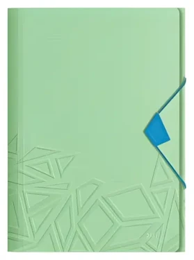 Leitz UrbanChic zelená / Doska s chlopňami / PP / A4 (46490050)